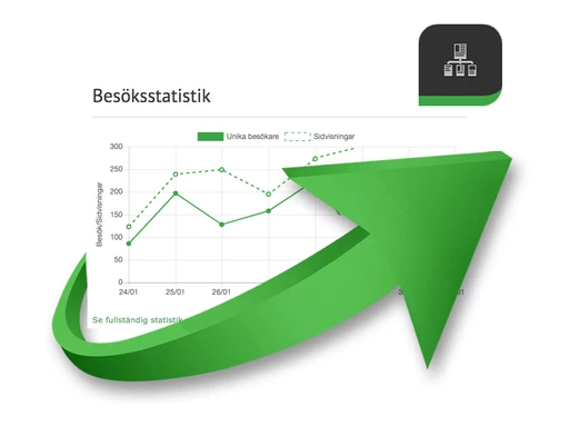 Besöksstatistik, med mera!